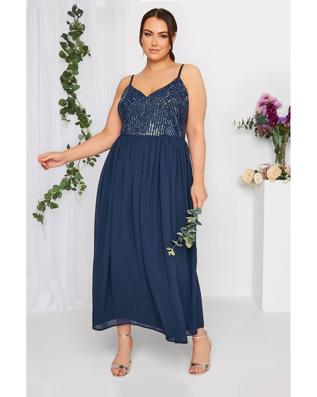Yours Blue Maxi Dress