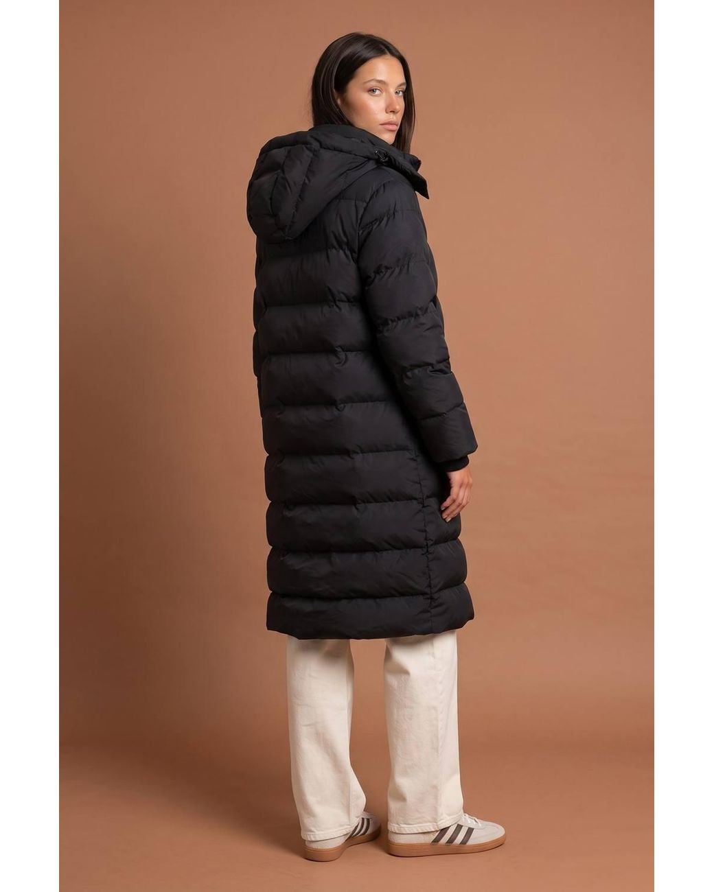 Urban Bliss Blue Seamless Puffer Jacket