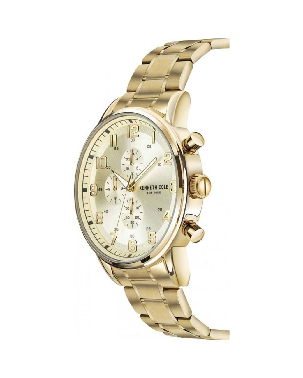 Kenneth Cole Metallic Kc51092001 Modern 50Mm Quartz Watch for men