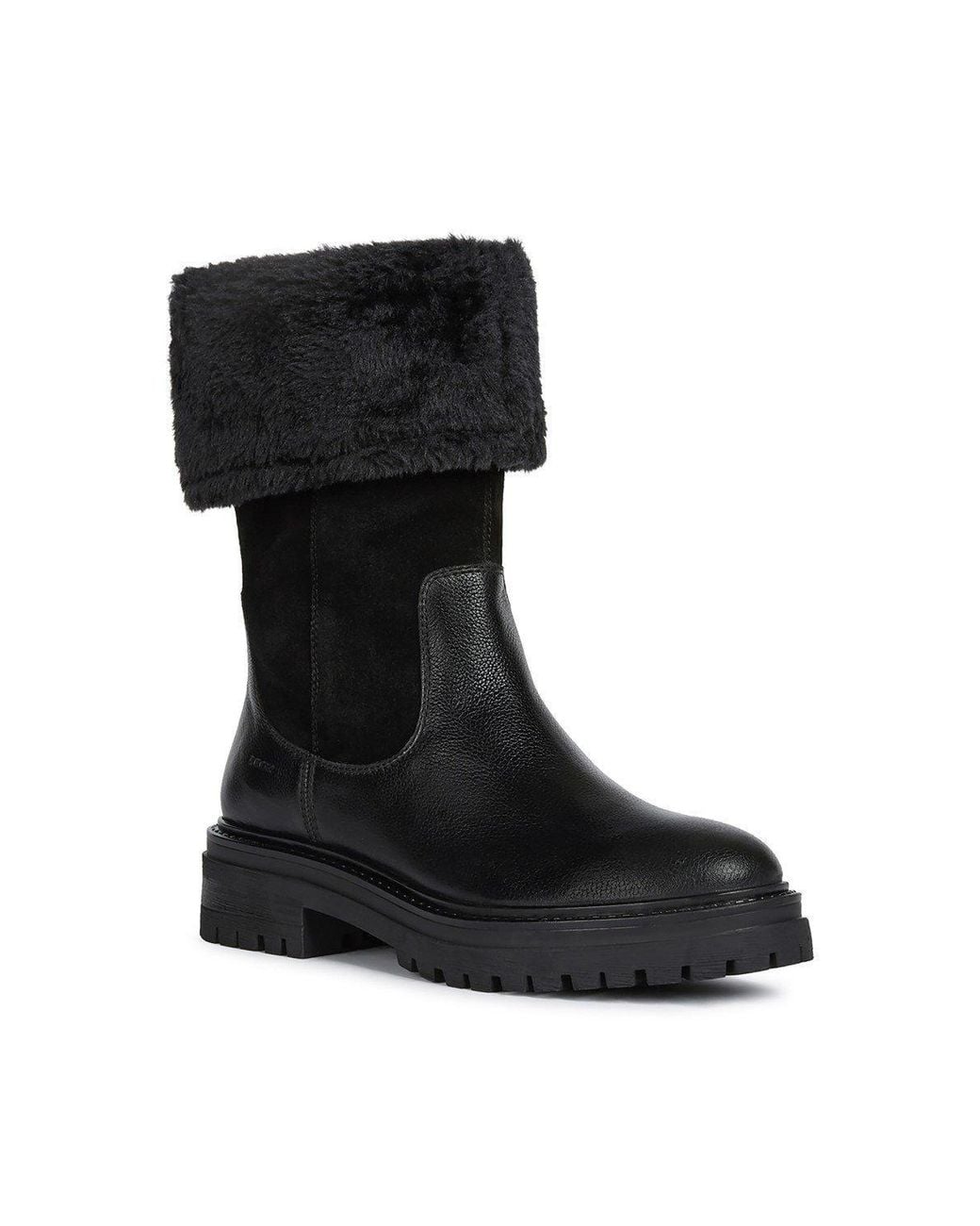Geox Black D Iridea M Boots