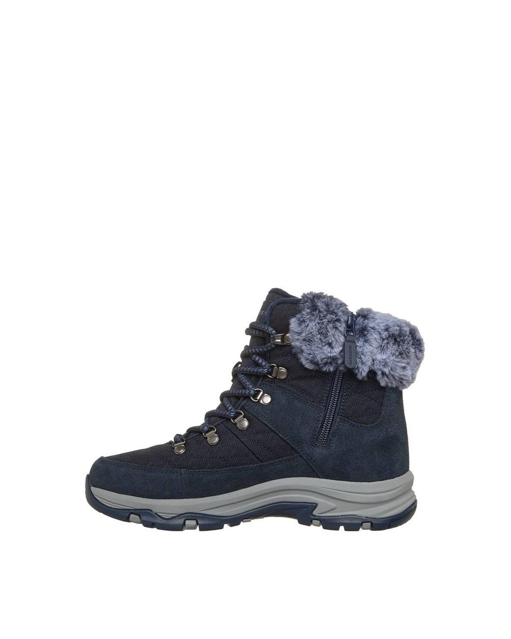 Skechers Blue Trego Stormie Frost Ankle Boot