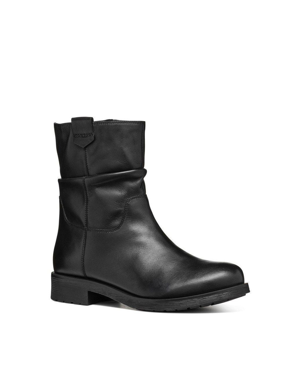 Geox Black D Rawelle A Ankle Boots
