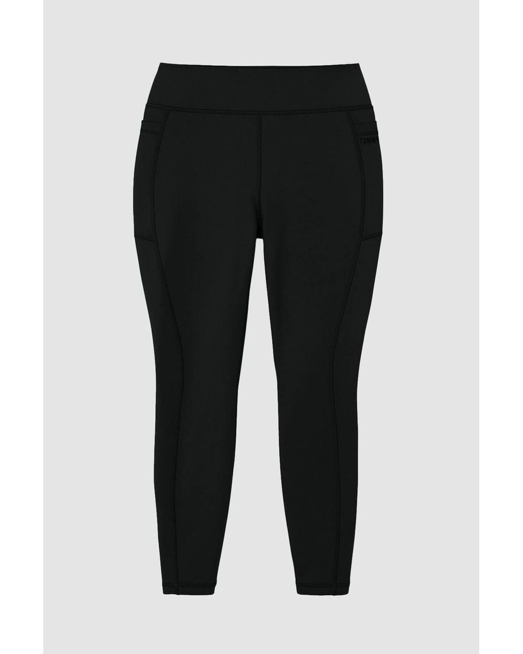 TOMMY LIFE Black High Waist Pocket Leggings