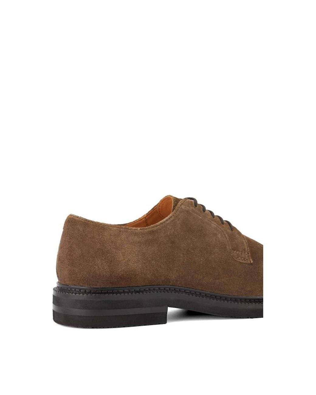 Dune Brown 'Baniel' Suede Casual Shoes for men