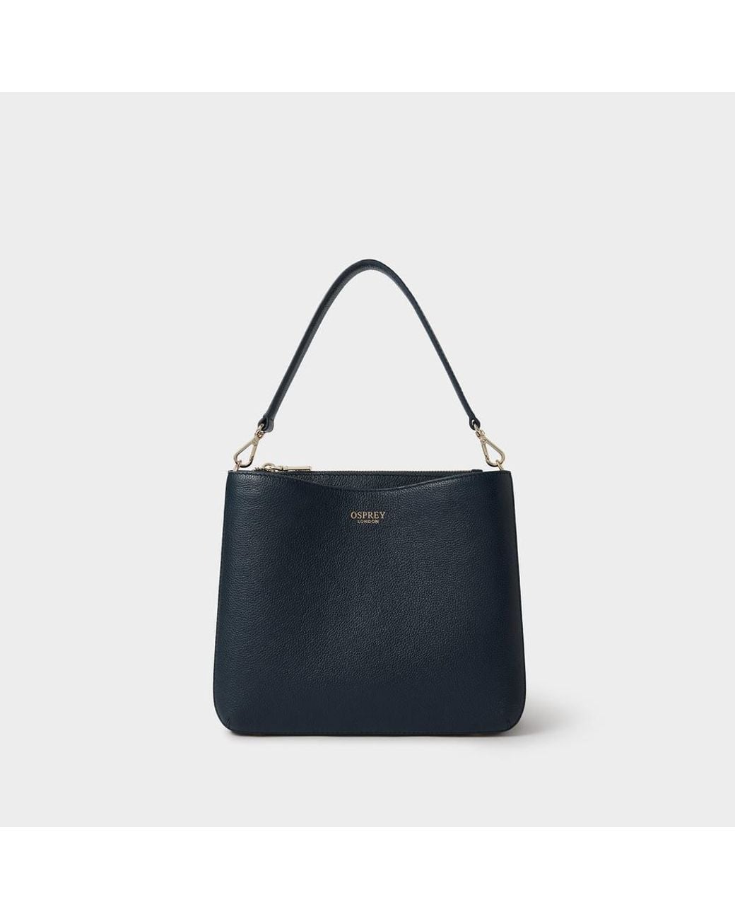 Osprey Blue The Winchester Leather Grab Bag