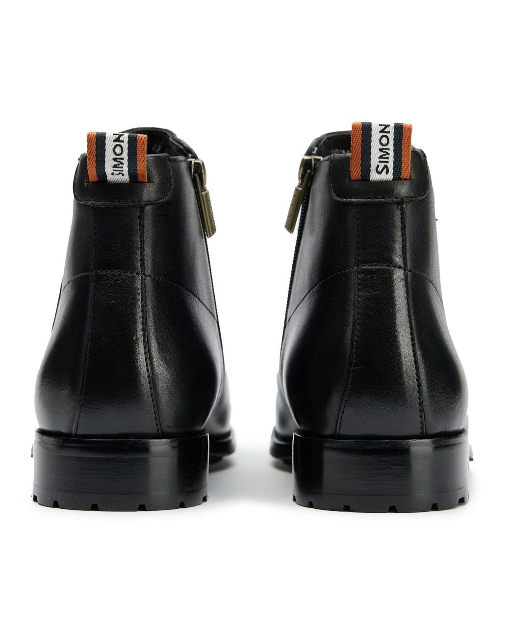 Simon Carter Black Primrose 3 Inside Zip Boots for men
