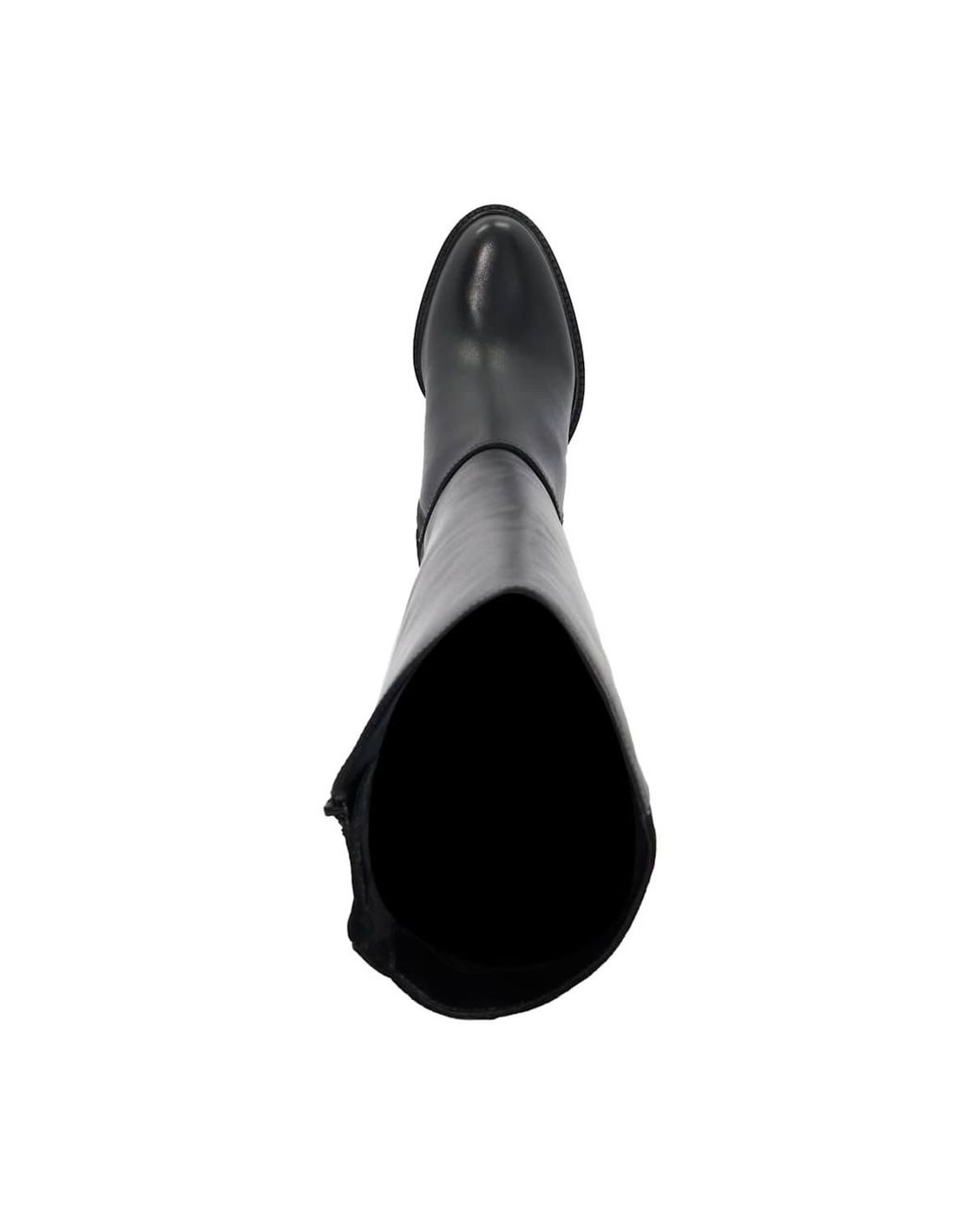 Dune Black 'Secrets' Leather Knee High Boots