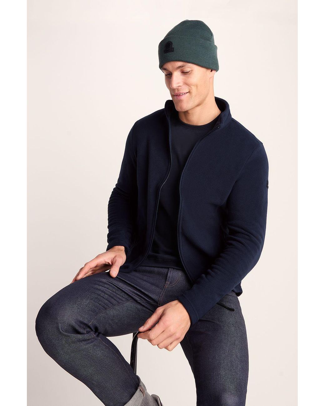TOG24 Blue 'Revive' Fleece Jacket for men