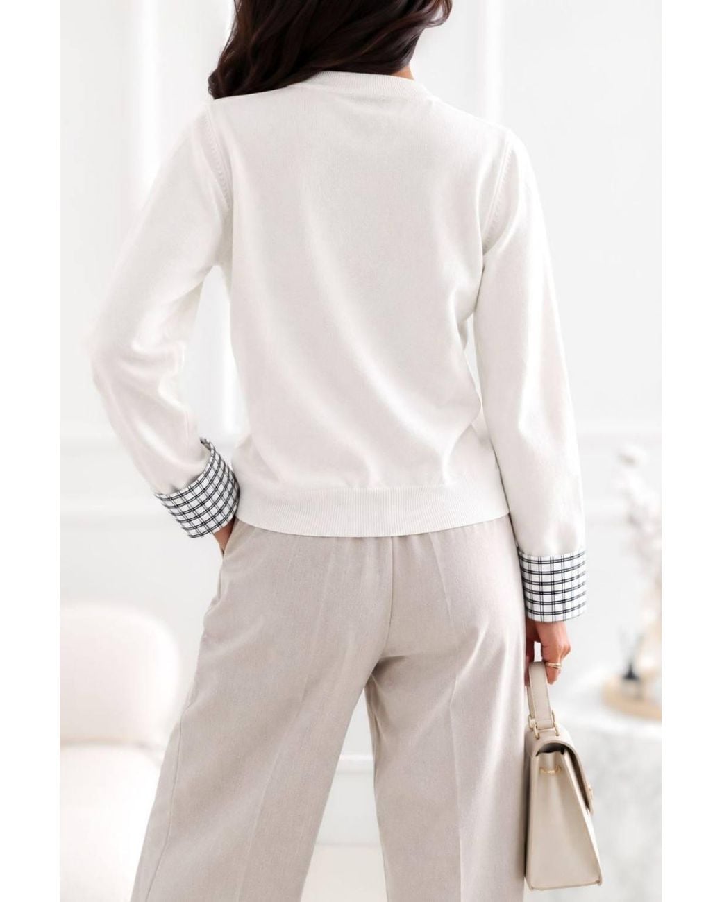 Love Lace Gray Everyday Viscose Round Neck Long Sleeve Cardigan