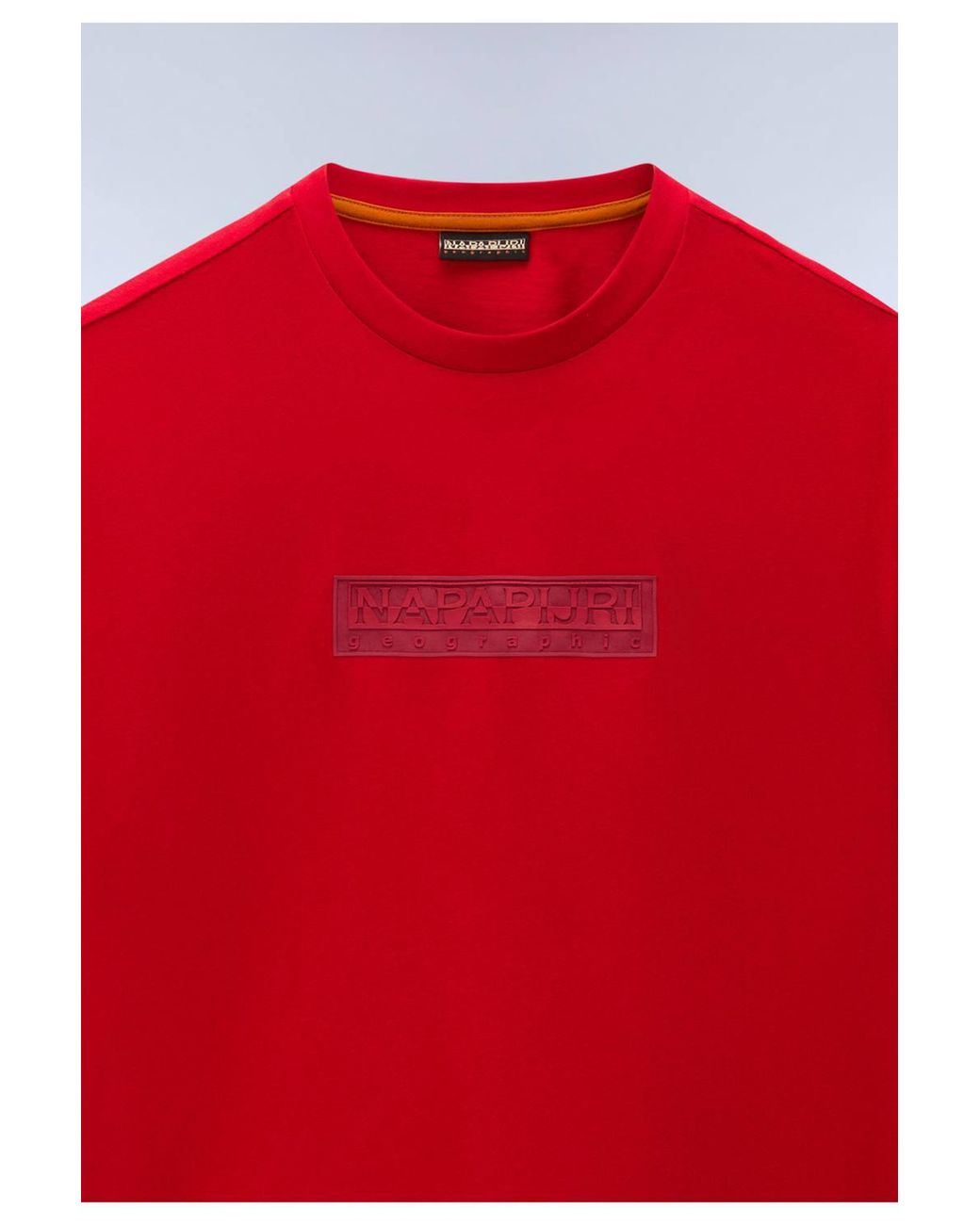 Napapijri Red Box Logo T-Shirt for men