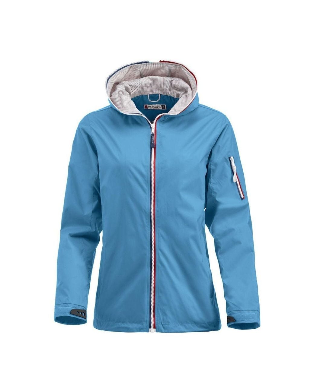 Clique Blue Seabrook Hooded Jacket