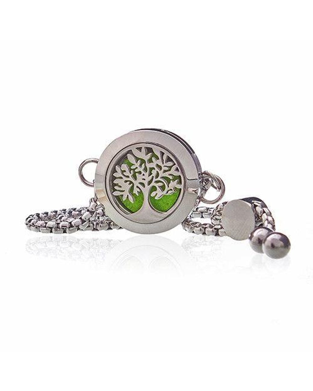 KDMD Metallic Aromatherapy Jewellery Chain Bracelet