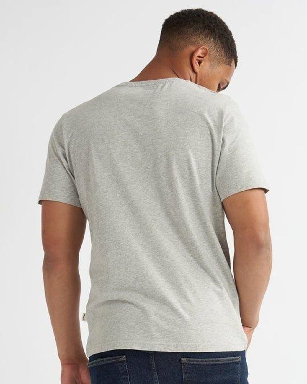 Alse Studio White 100% Premium Cotton Crewneck Basic T-Shirt for men