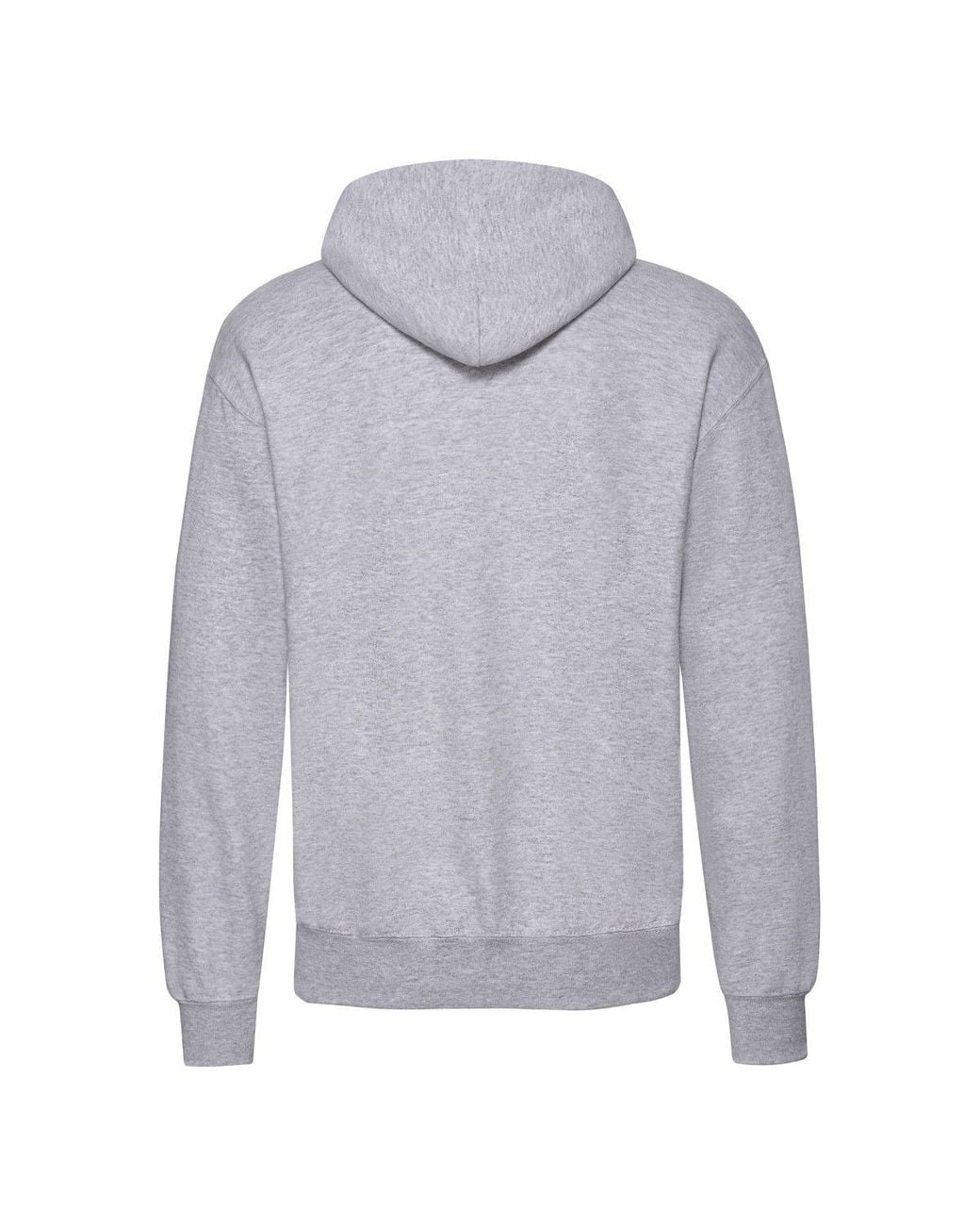Fruit Of The Loom Blue Classic Heather Hoodie for men