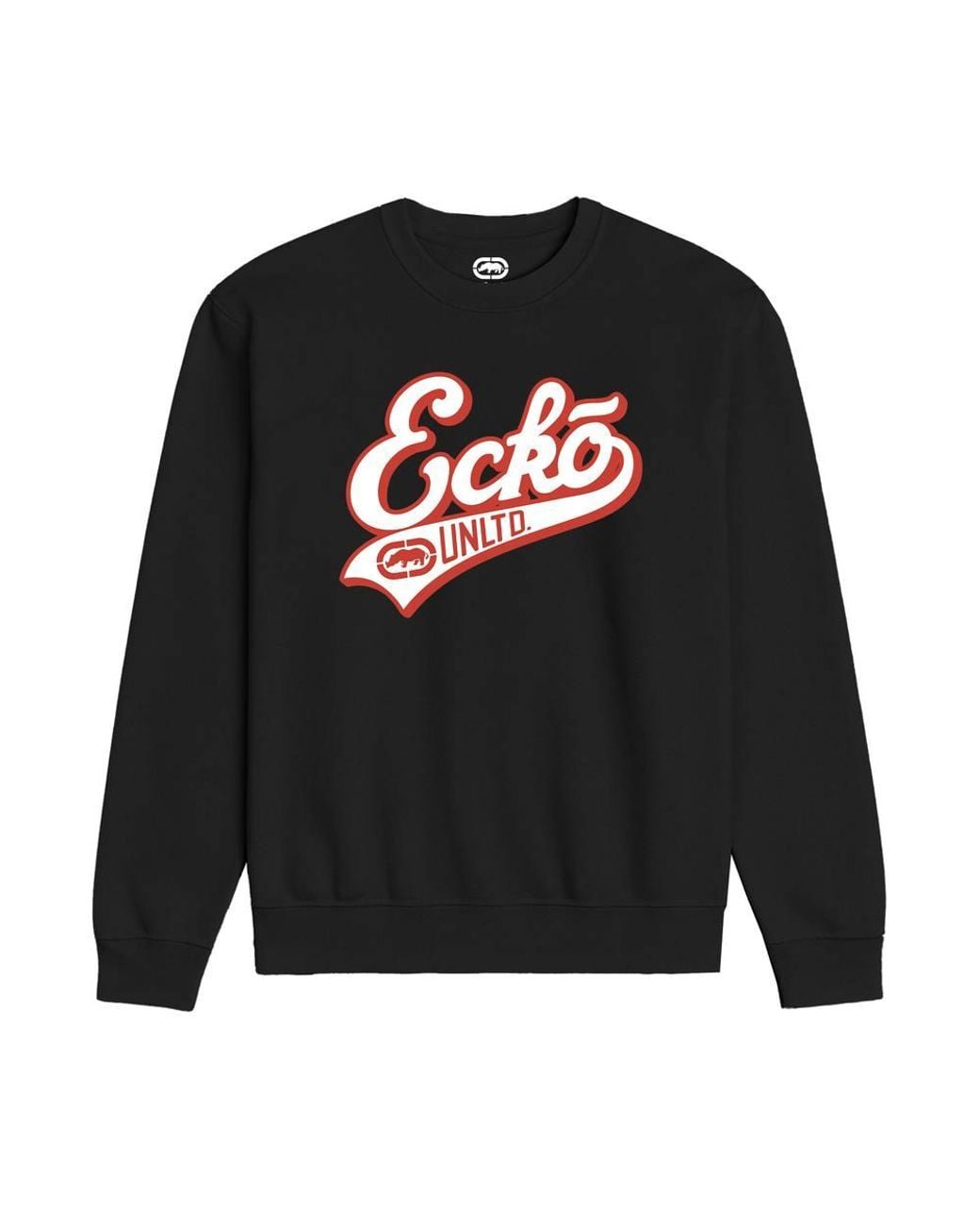 Ecko' Unltd Black Script Sweatshirt for men