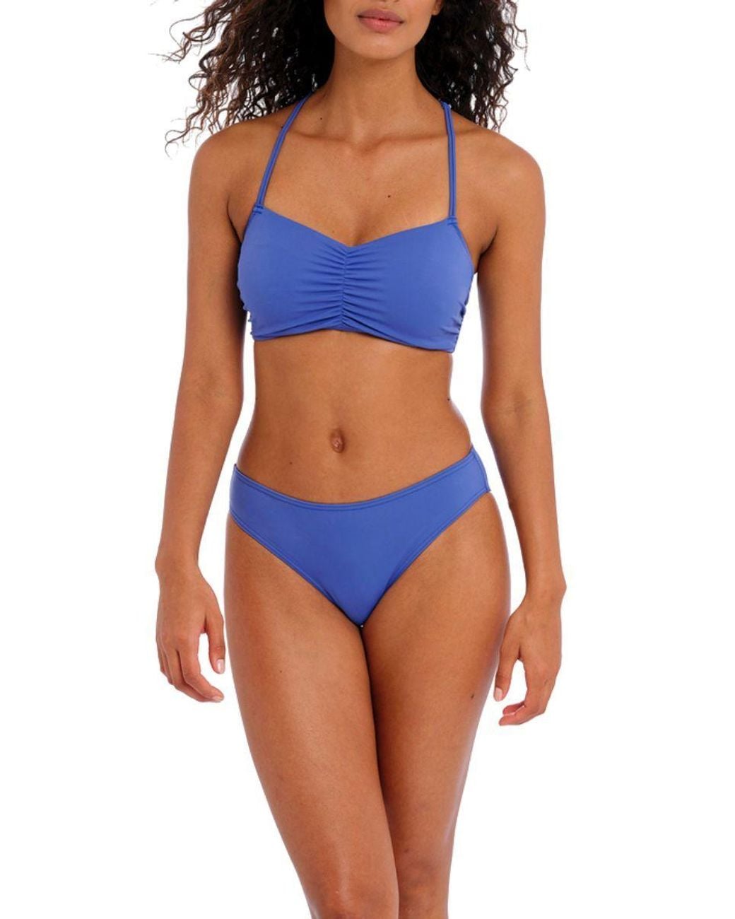 Freya Blue Jewel Cove Bralette Bikini Top