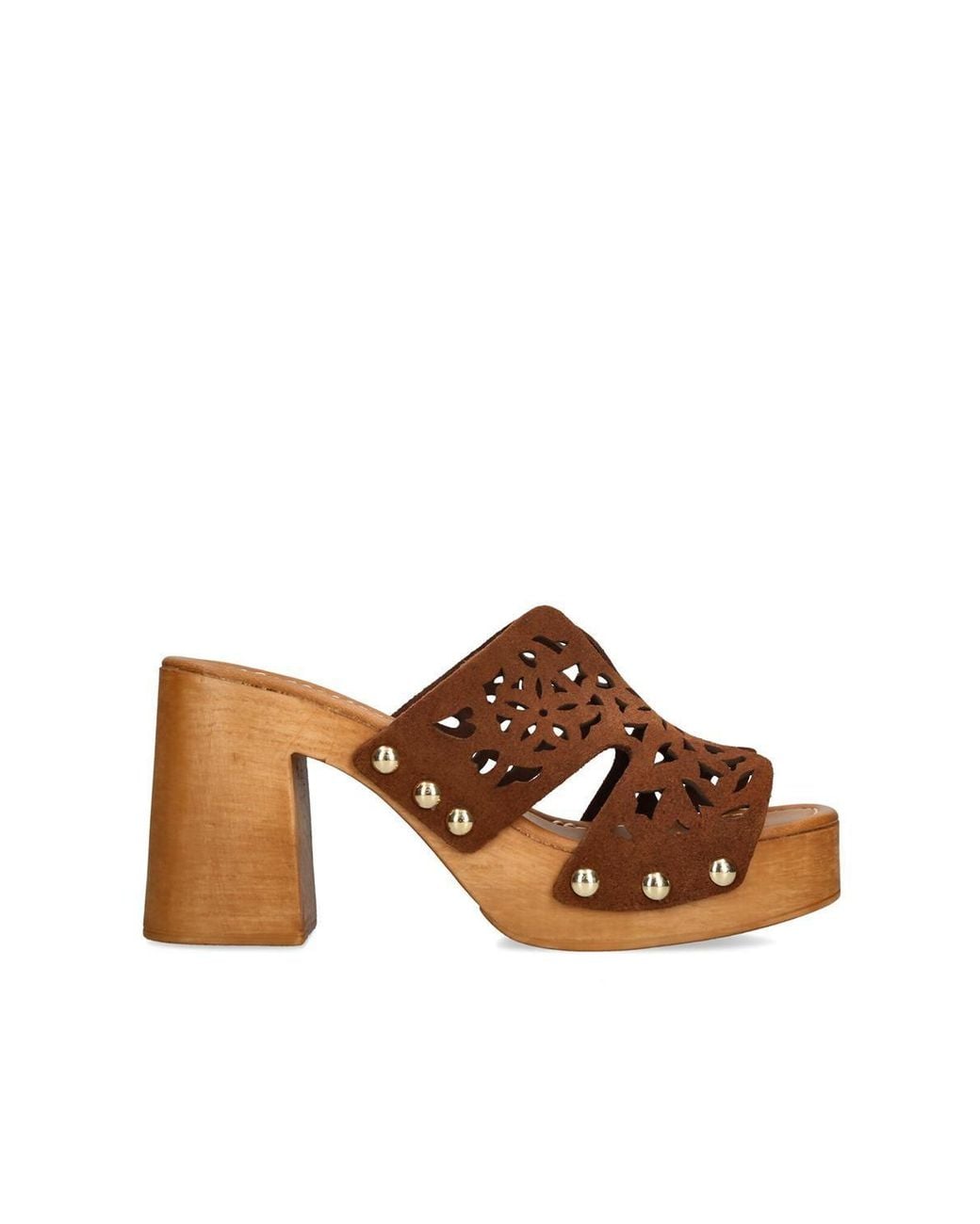 Steve Madden Brown 'Sunkissed' Suede Heels