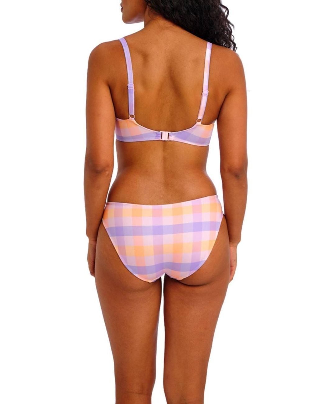 Freya Purple Harbour Island Plunge Bikini Top