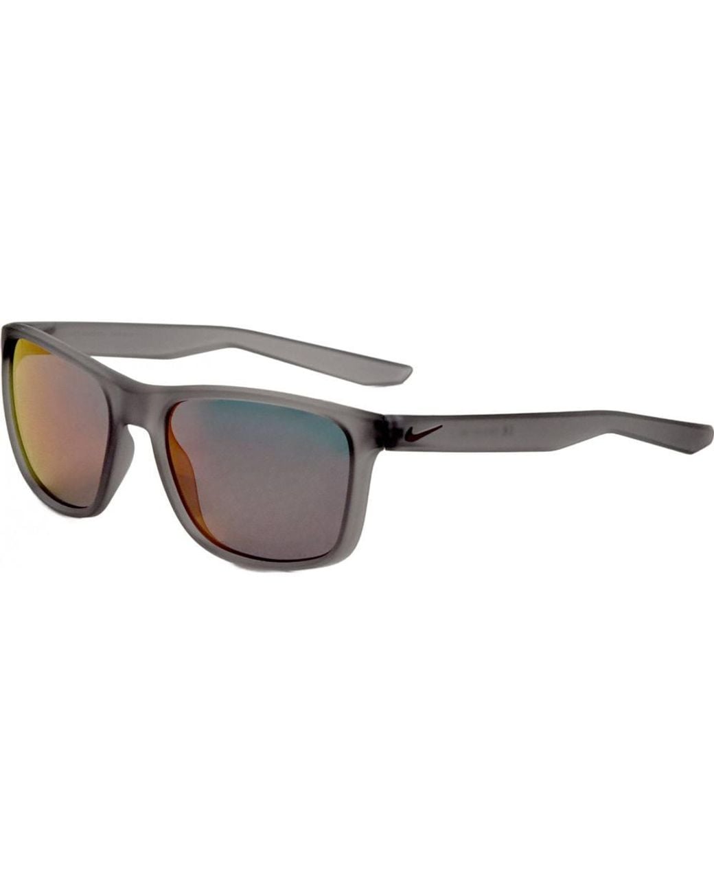 Nike Gray Ev1122-016 Essential Horizon Square/Rectangle Sunglasses for men