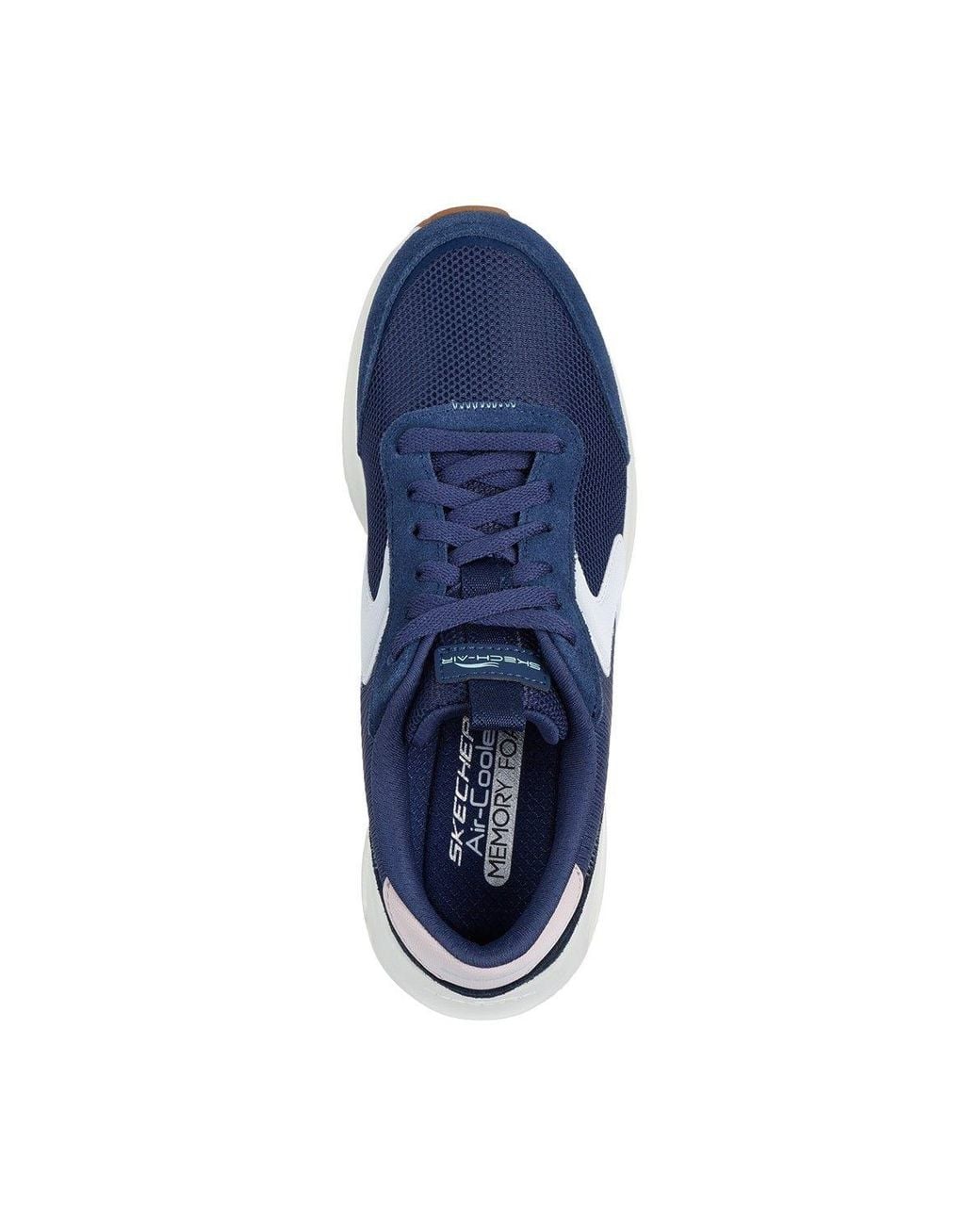 Skechers Blue Skech-Air Court Air Wave Trainers