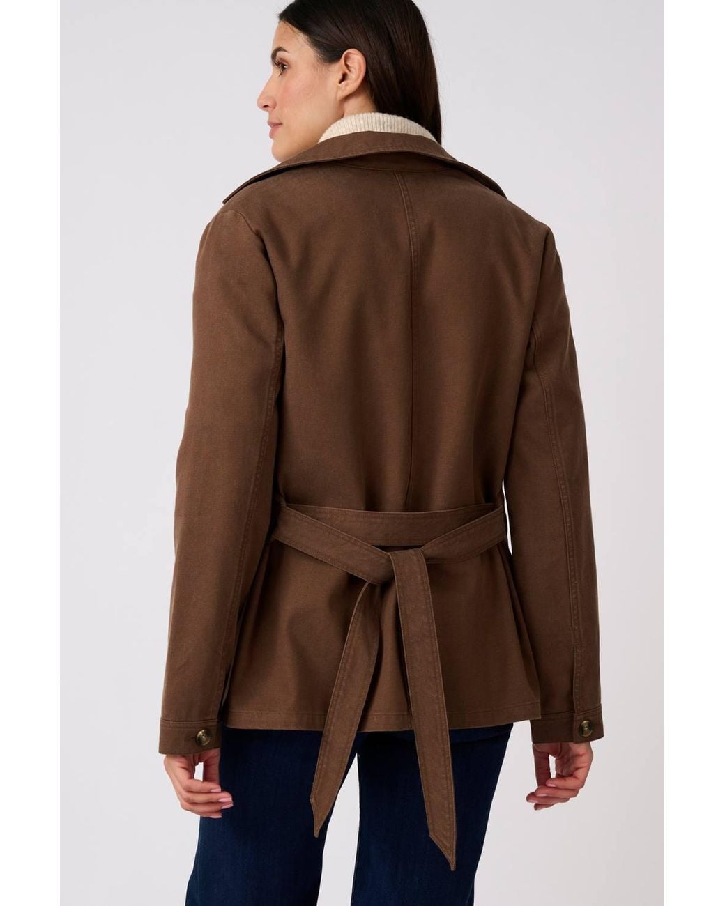DAMART Blue Safari Style Jacket