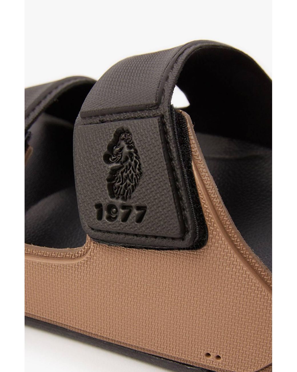 Luke 1977 Black Lisbon Double Strap Sandle for men