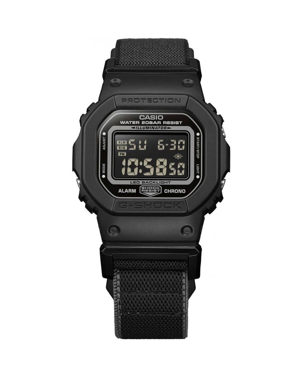 G-Shock Black Dw-5600Mnc-1Er G-Shock 43Mm Quartz Watch for men