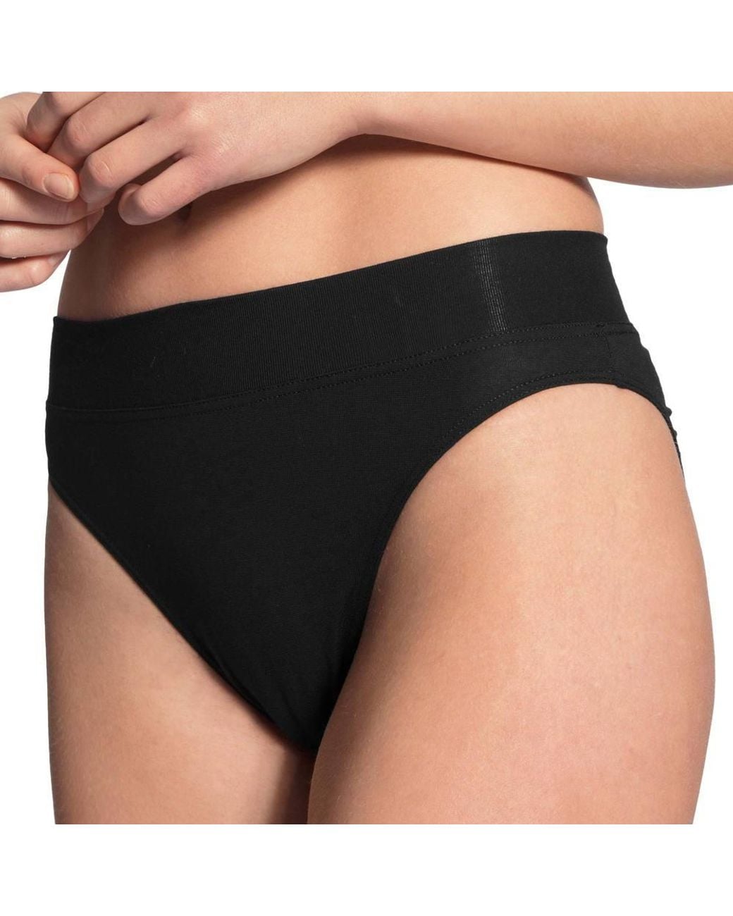 Calida Black Slip Pack Of 1