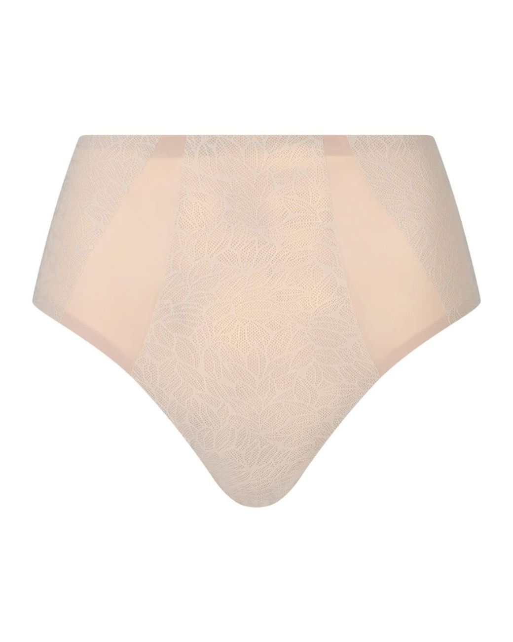 Chantelle Natural Pure Lace High Waist Support Brief