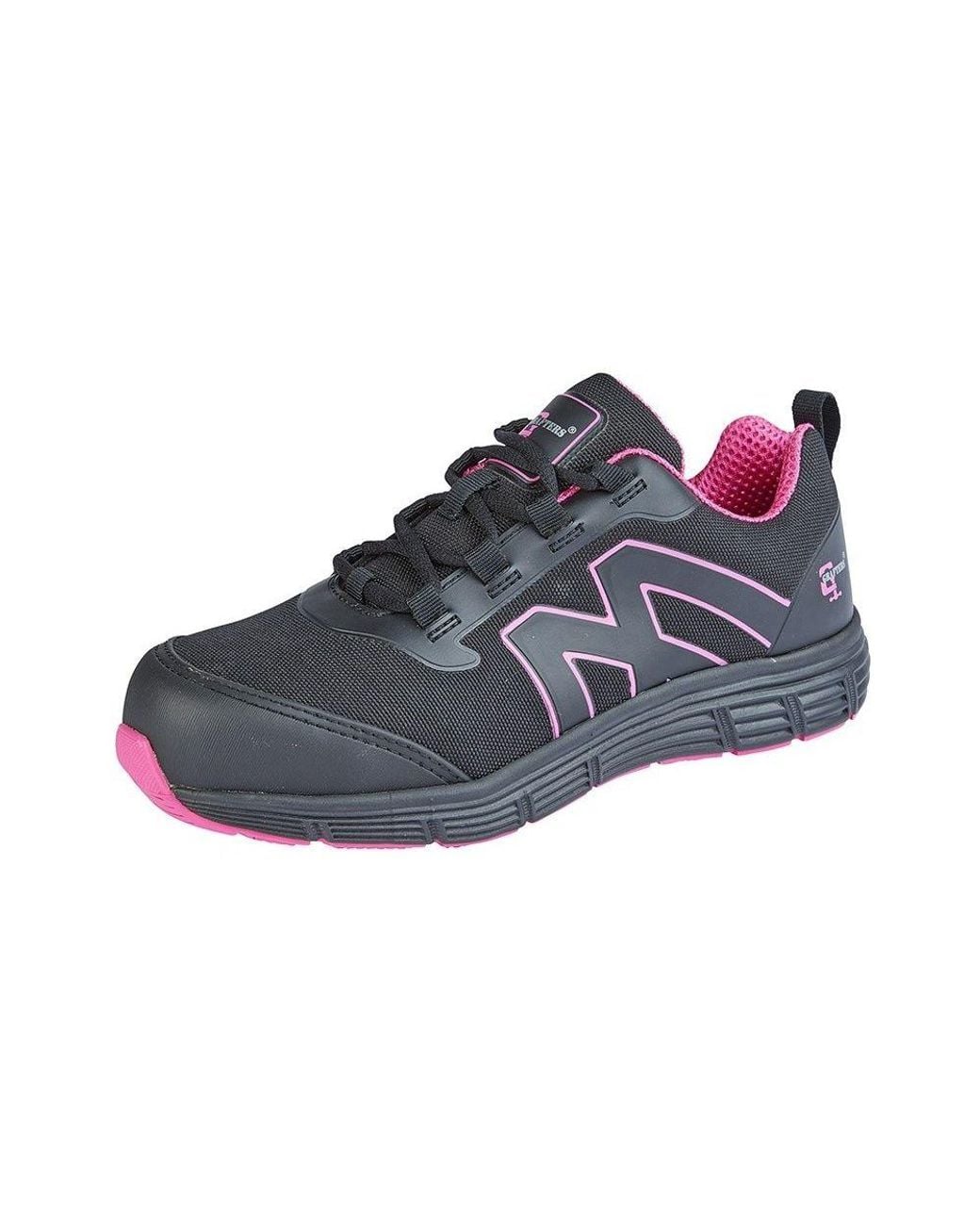 Grafters Blue Safety Trainers