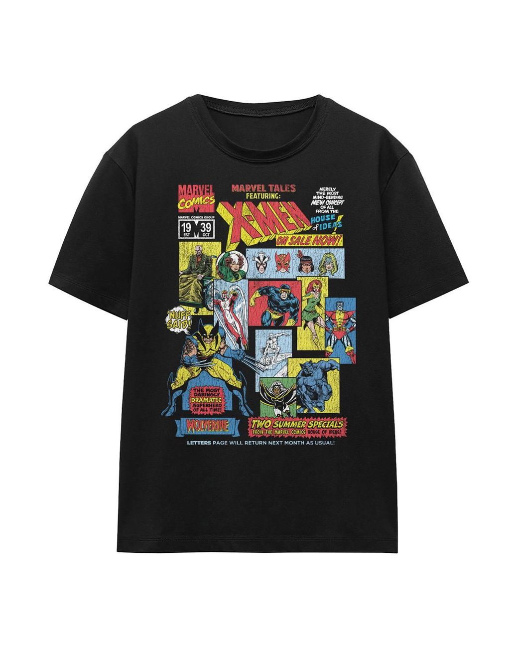 Marvel Black Tales Xmen On Sale Now T-Shirt