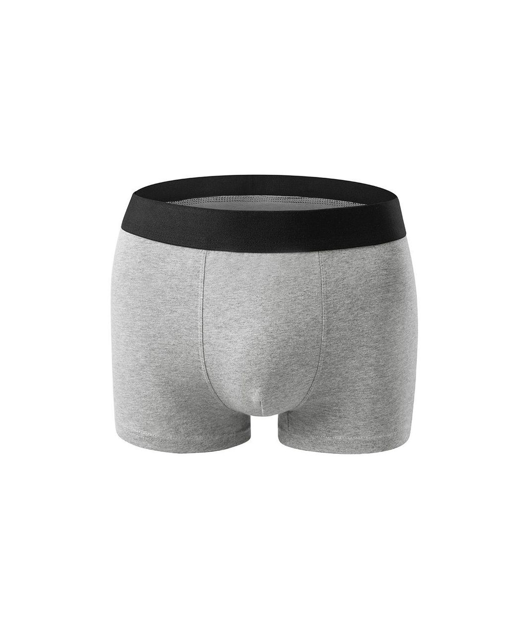 MODISHION Black 5Pcs Cotton Boxer Briefs Set for men
