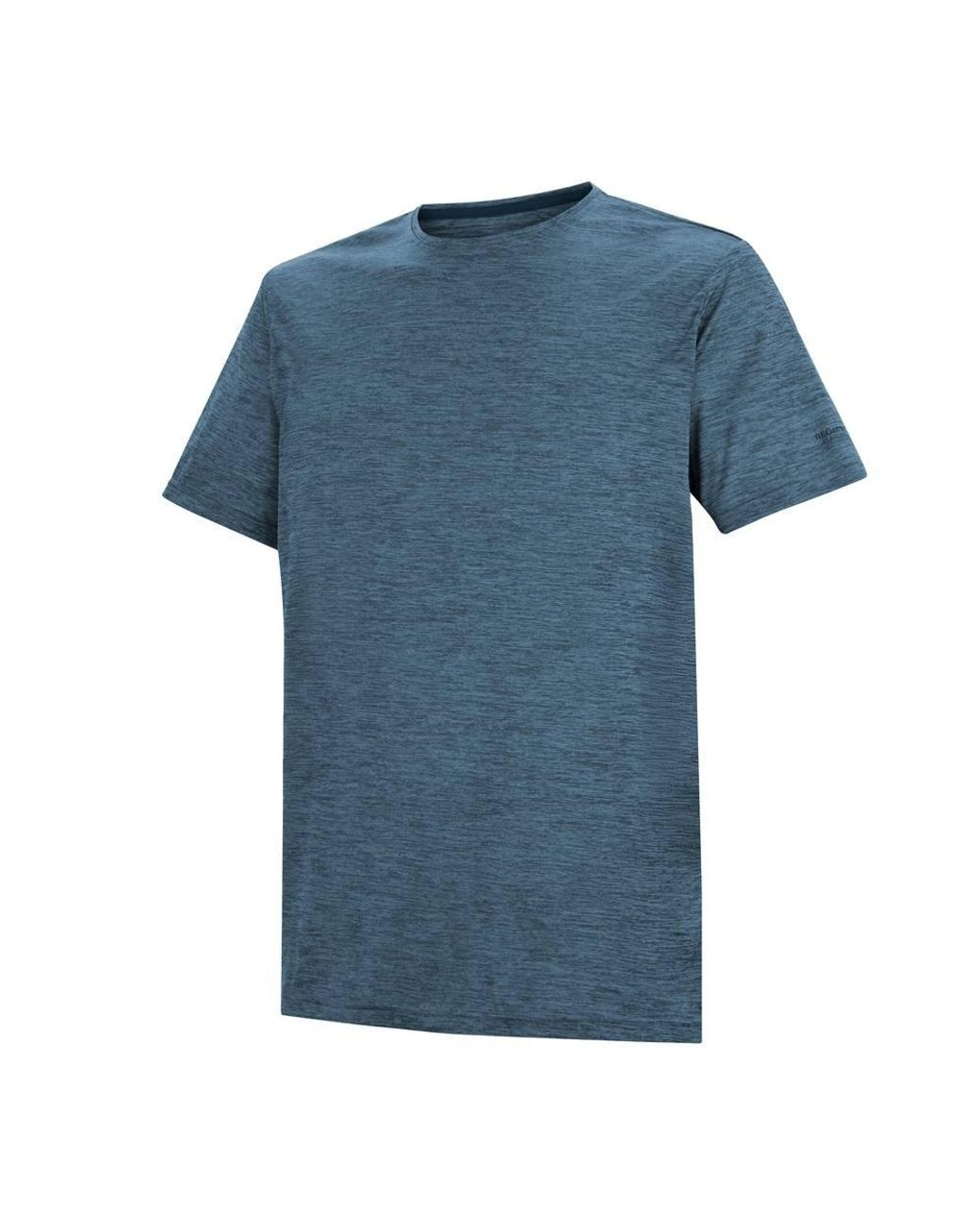 Regatta Blue Fingal Edition Short Sleeved Marl T-Shirt for men