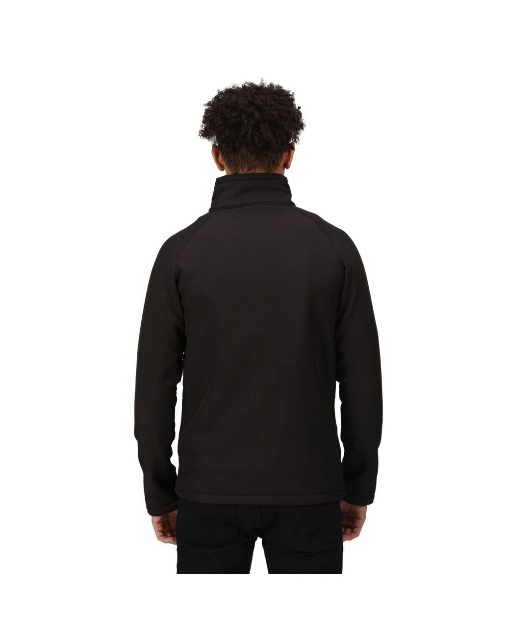 Regatta Black Soft Shell Jacket for men