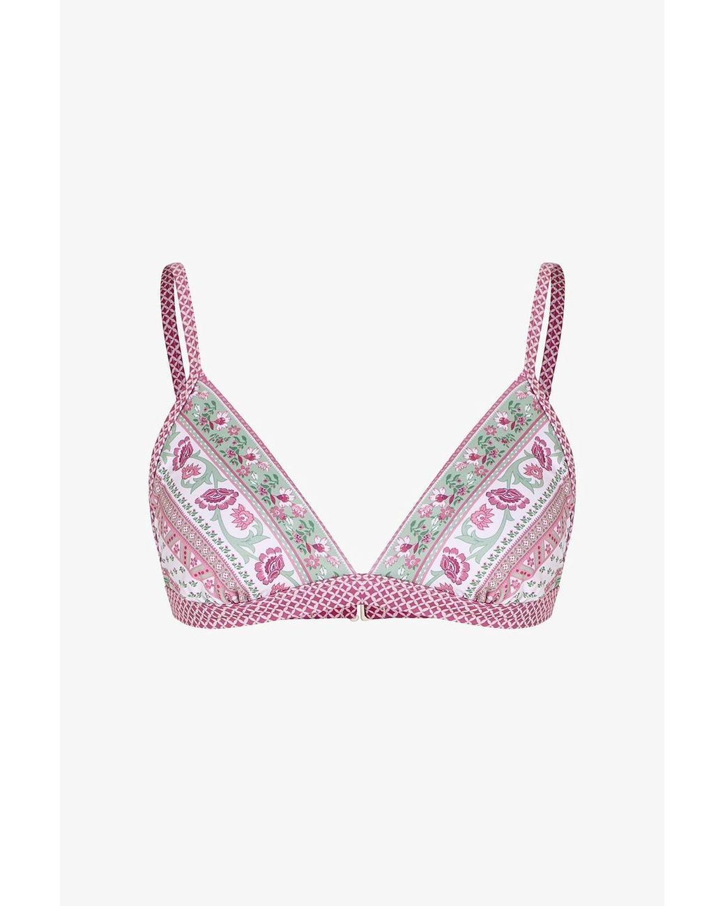 Penti Multicolor Liriane Triangle Fit Floral Bikini Top