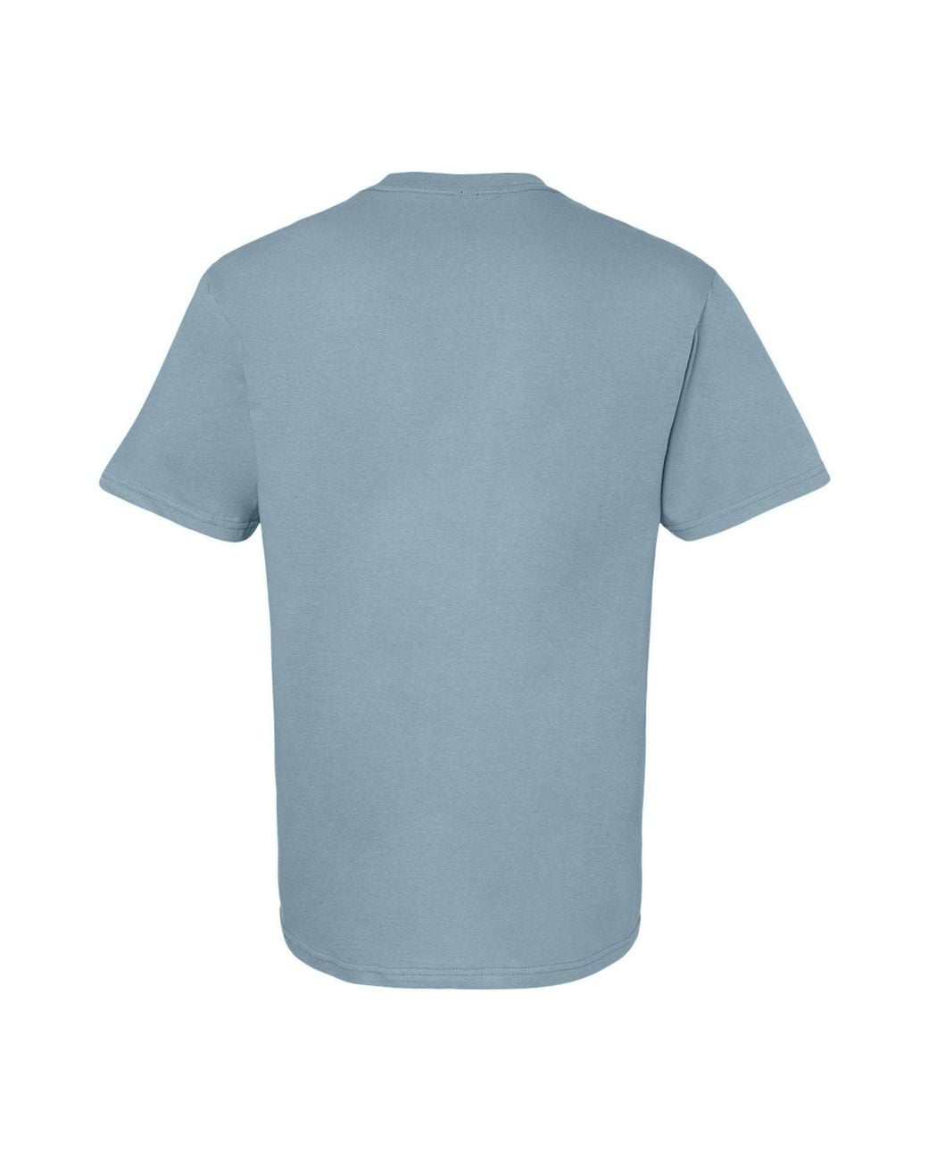 Gildan Blue Softstyle Midweight T-Shirt for men