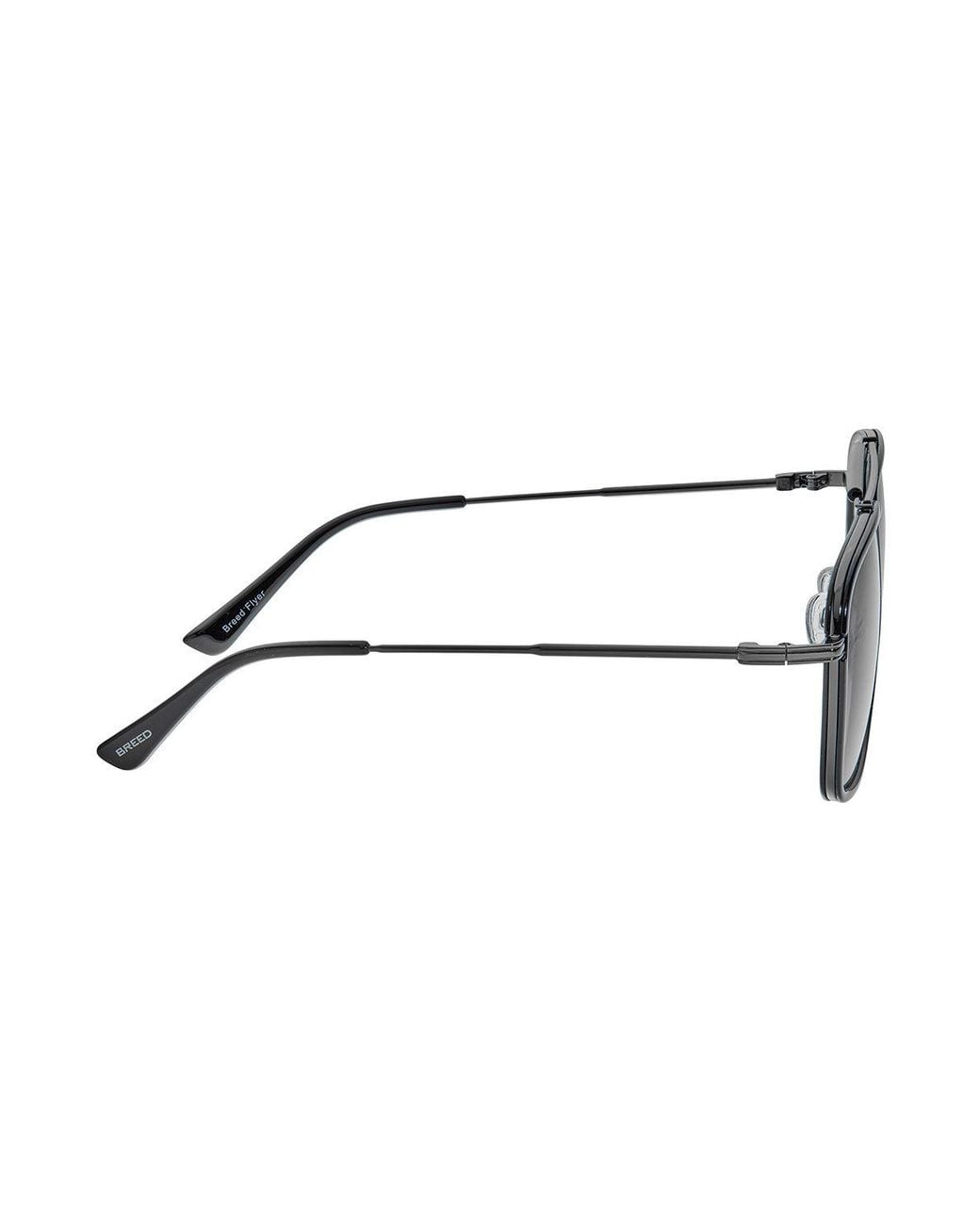 Breed Black Flyer Polarized Sunglasses for men