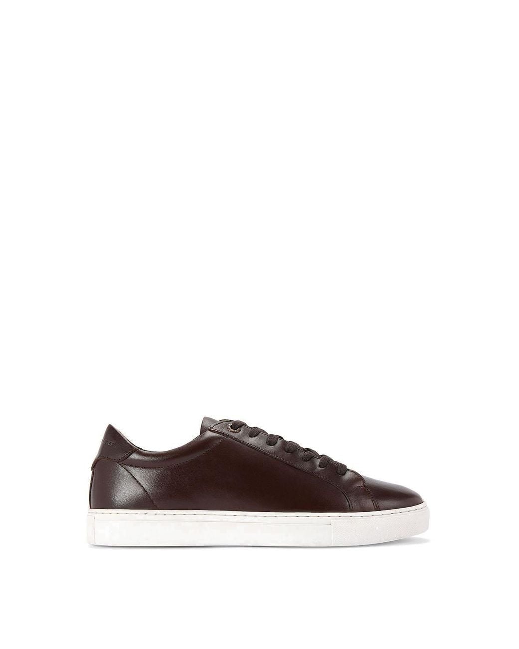 KG by Kurt Geiger Brown 'Fire' Leather Trainers for men