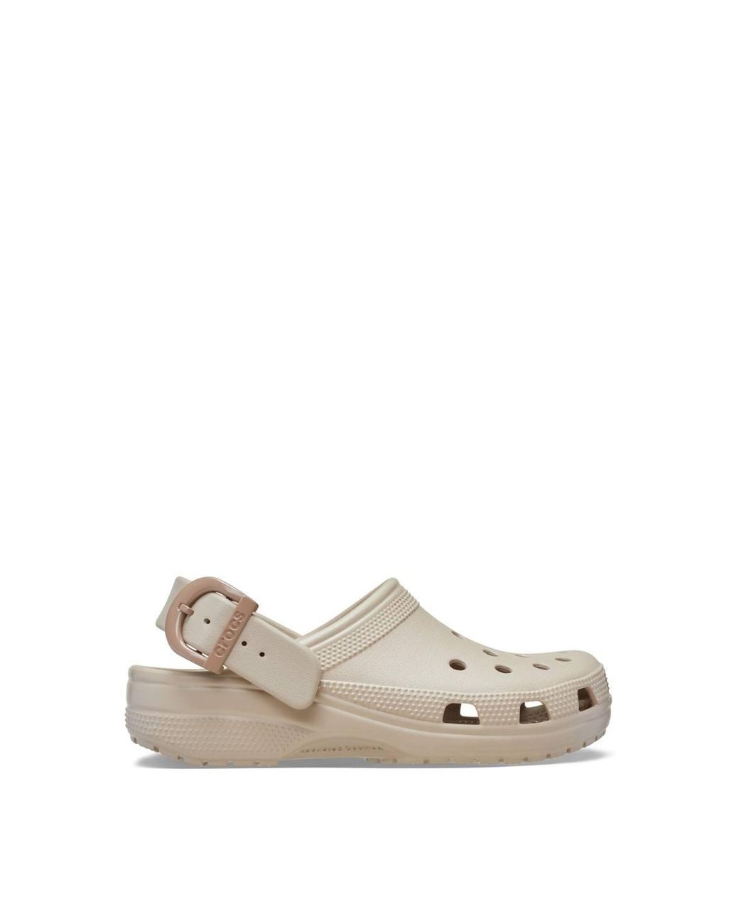 CROCSTM Natural Classic Buckle Clog