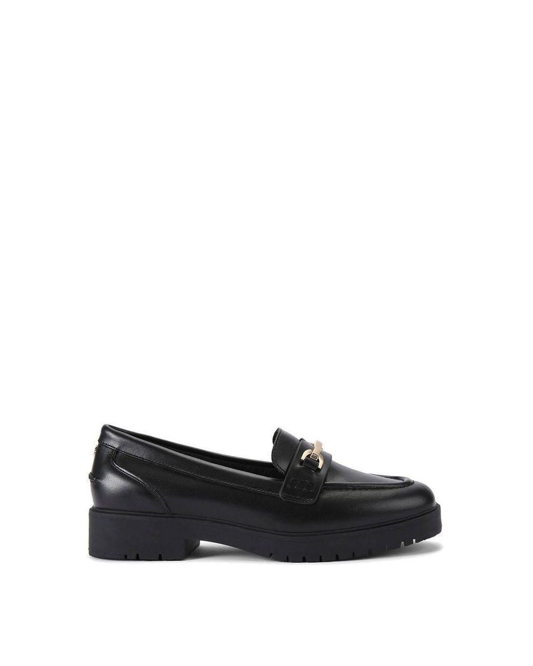 KG by Kurt Geiger Black 'Molly' Leather Flats