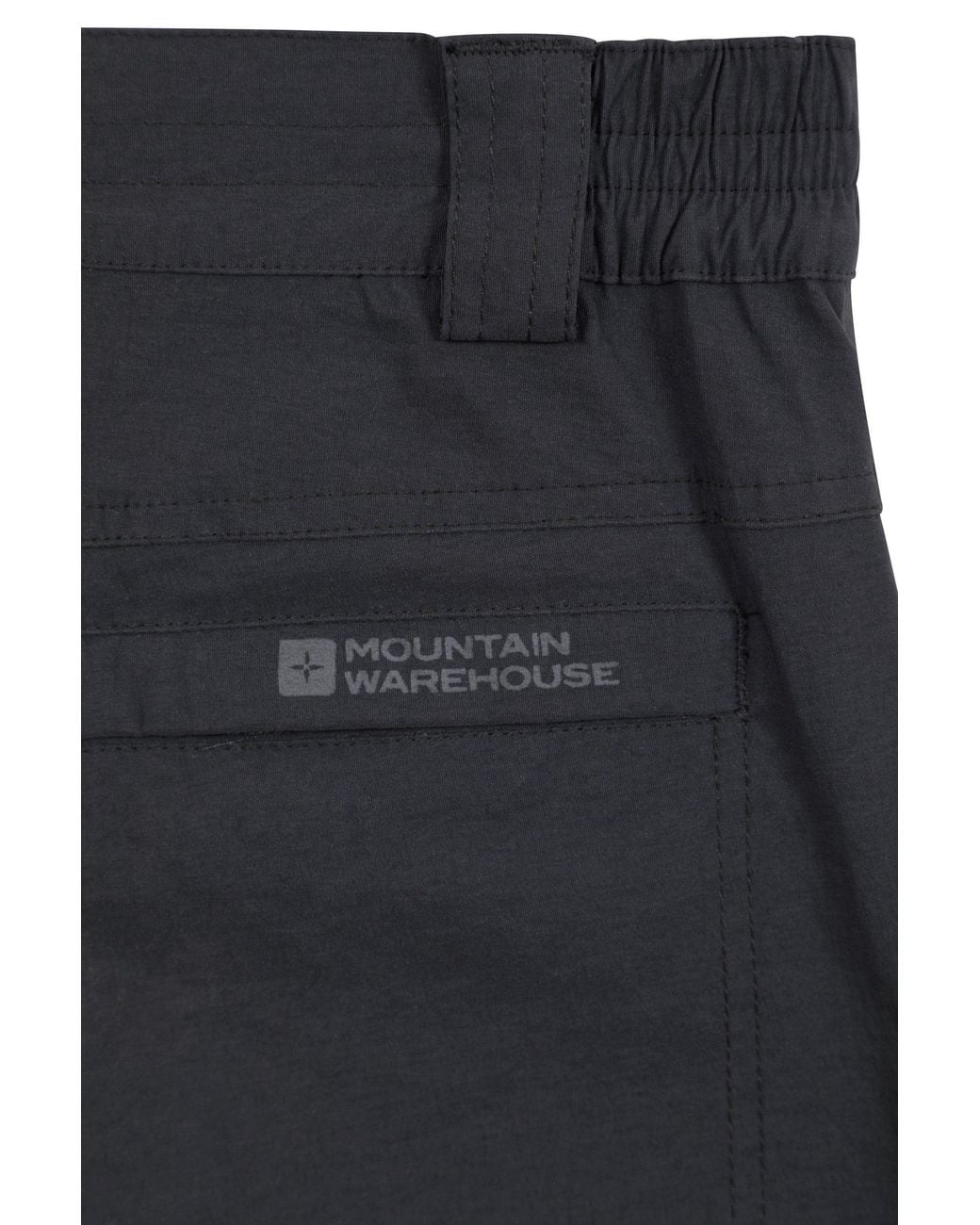 Mountain Warehouse Blue Hiker Stretch Trouser Uv Protected Summer Pants