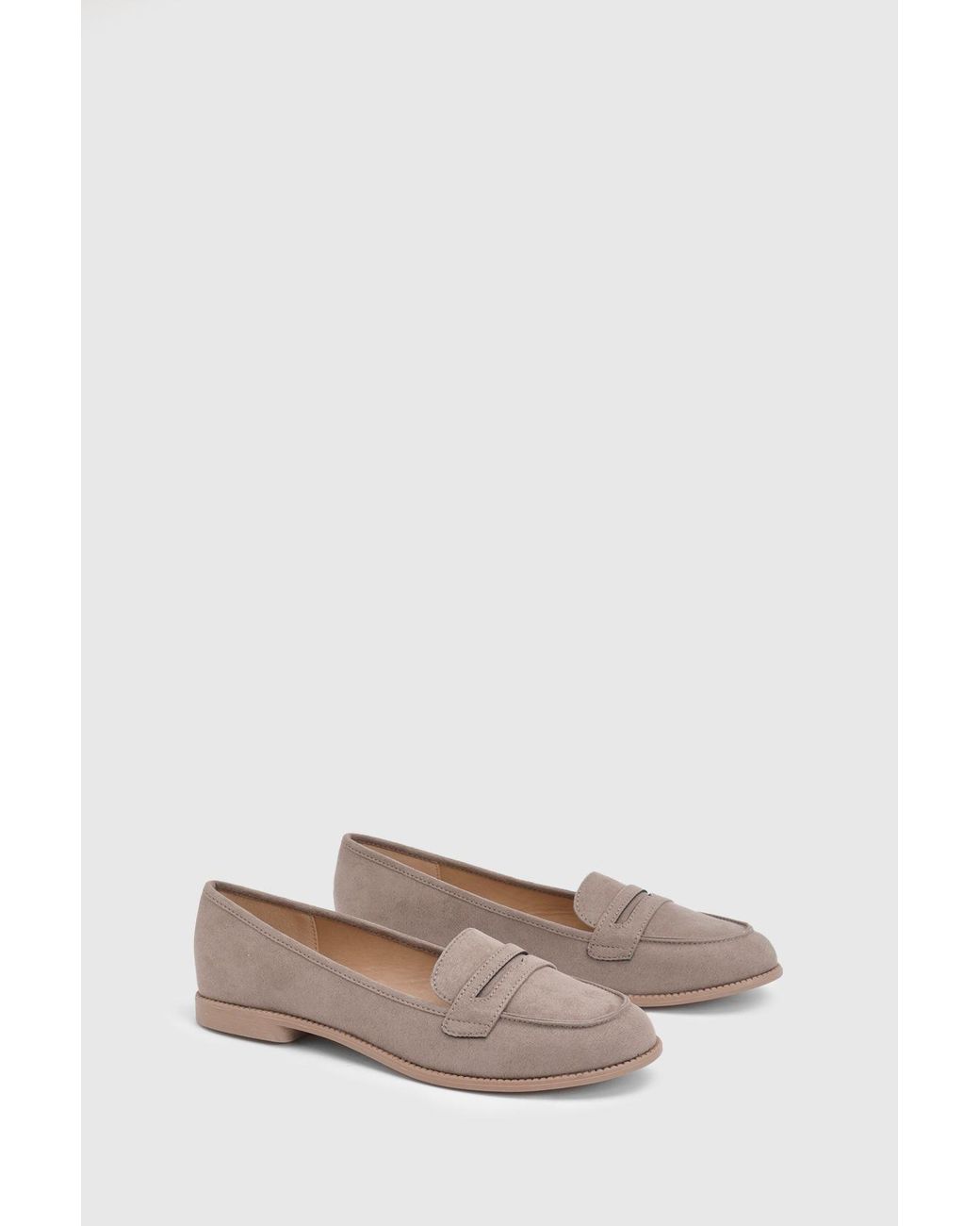Dorothy Perkins Blue Wide Fit Lara Penny Loafers