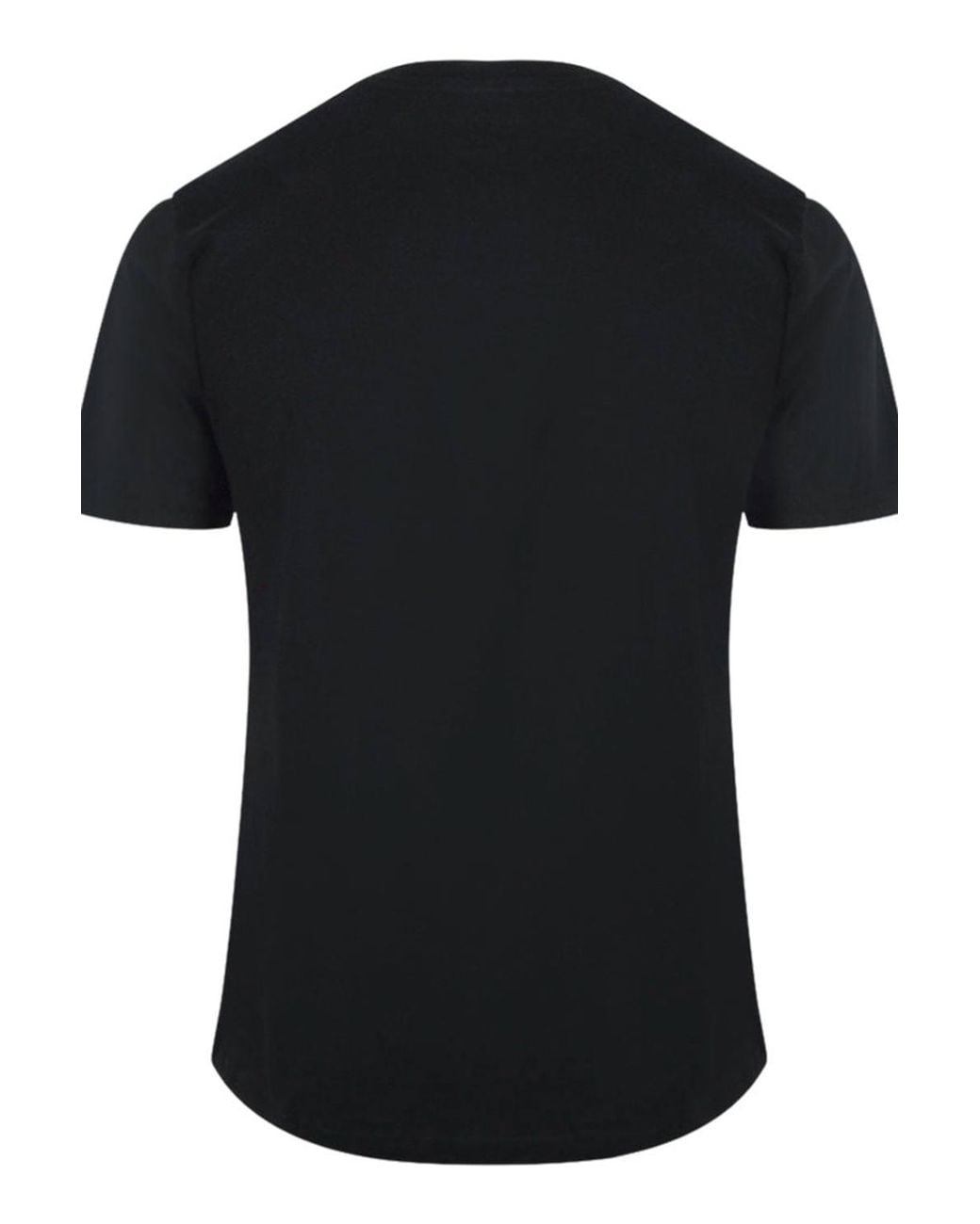 Roberto Cavalli Black Short Sleeve Crew T-Shirt for men