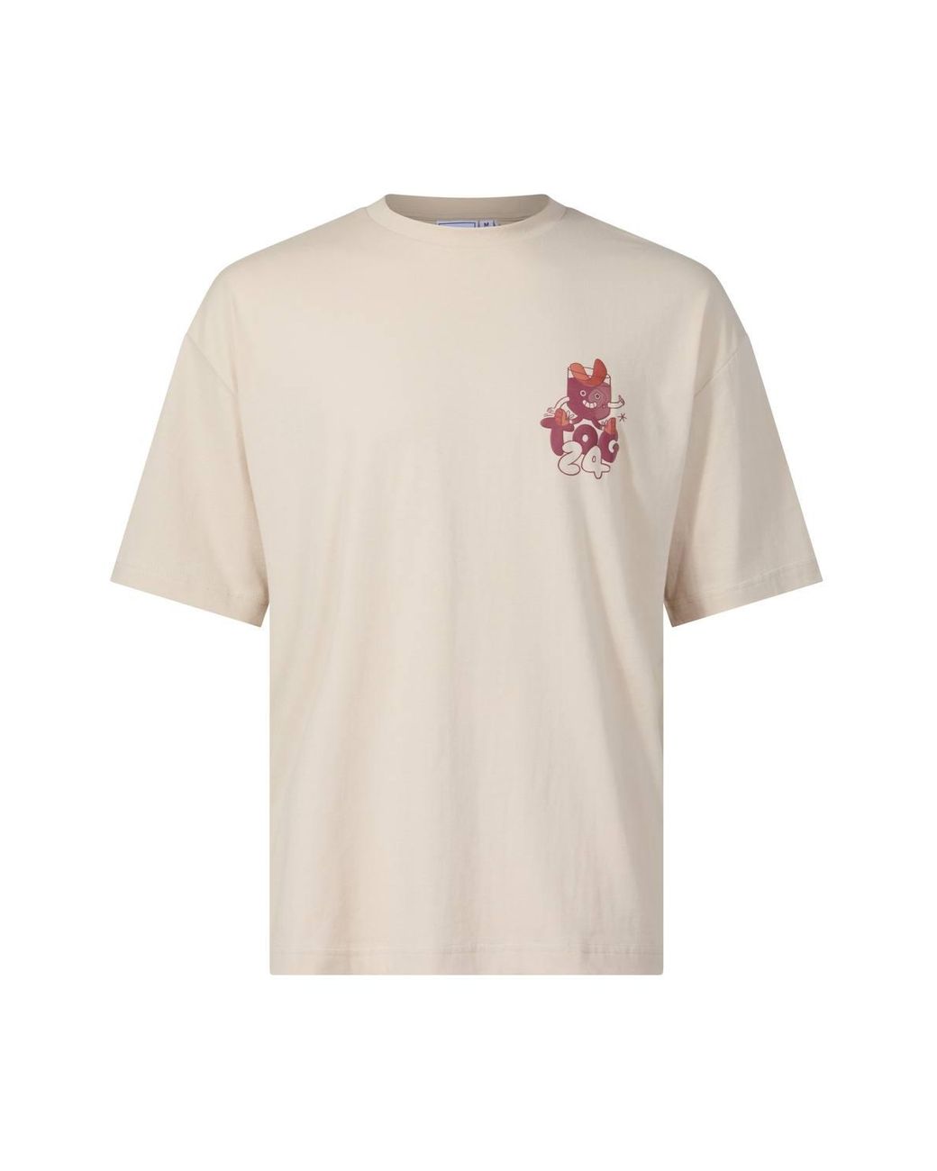 TOG24 Blue 'Negroni' 100% Cotton Supersoft Hattie Clark T-Shirt for men