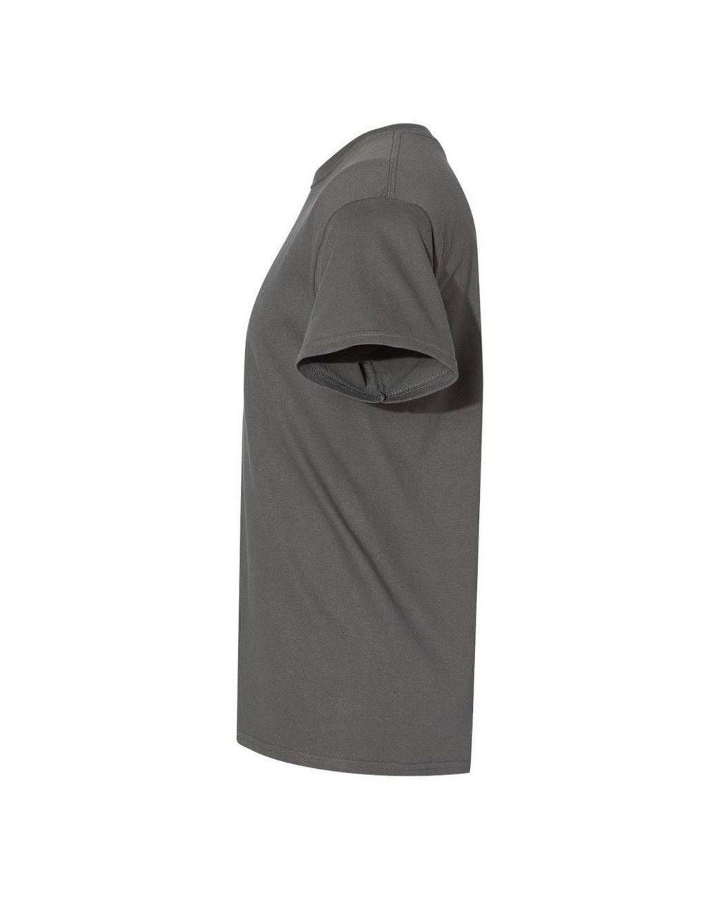 Gildan Gray Heavy Cotton T-Shirt for men