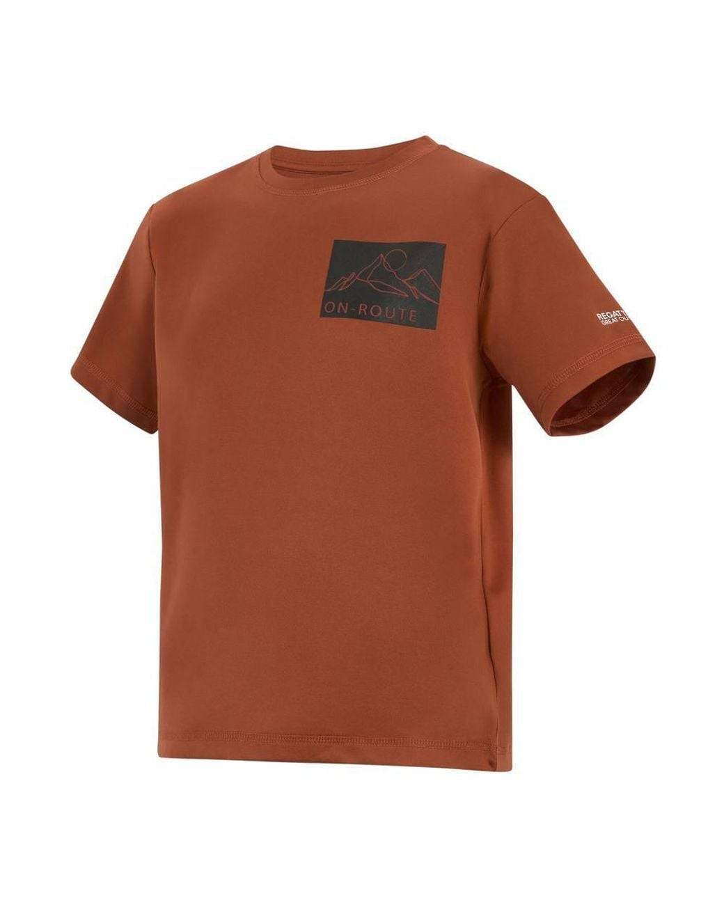 Regatta Orange Alvarado Short Sleeved Graphic T-Shirt