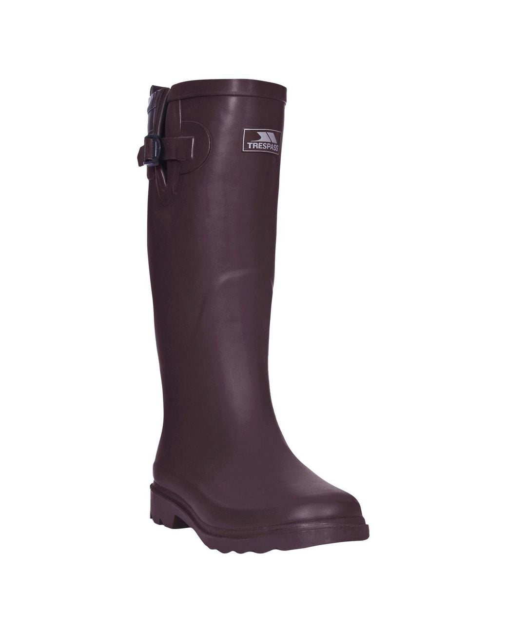 Trespass Purple Damon Waterproof Wellington Boots