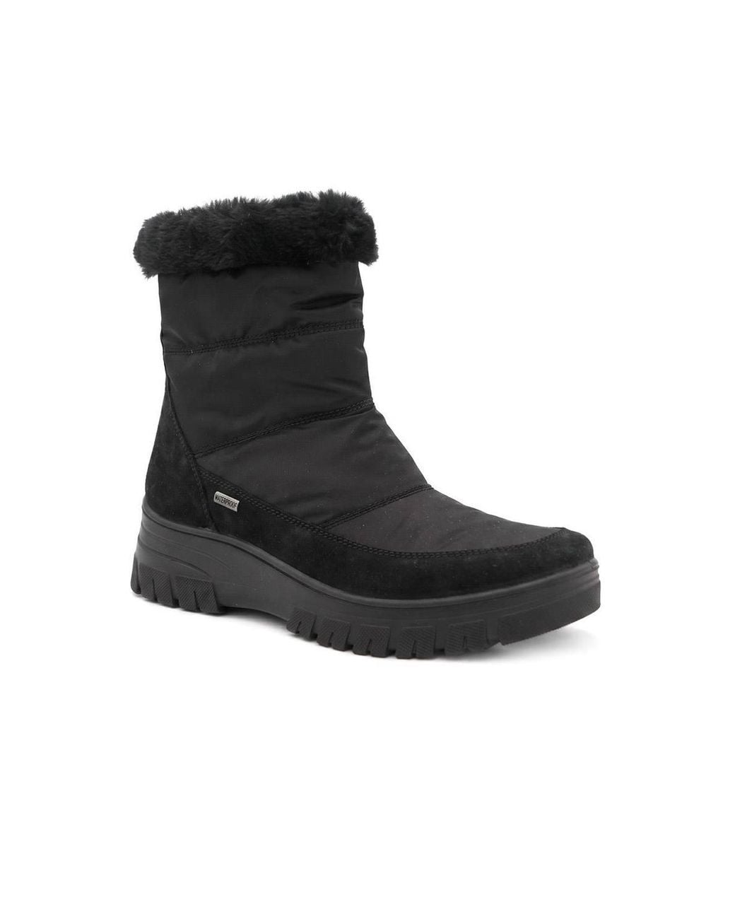 Jones Bootmaker Black Mariquita Warm Lined Snow Boots
