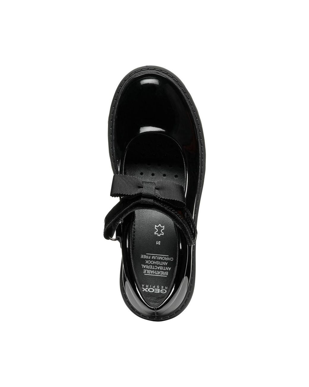 Geox Black Casey Ballerina