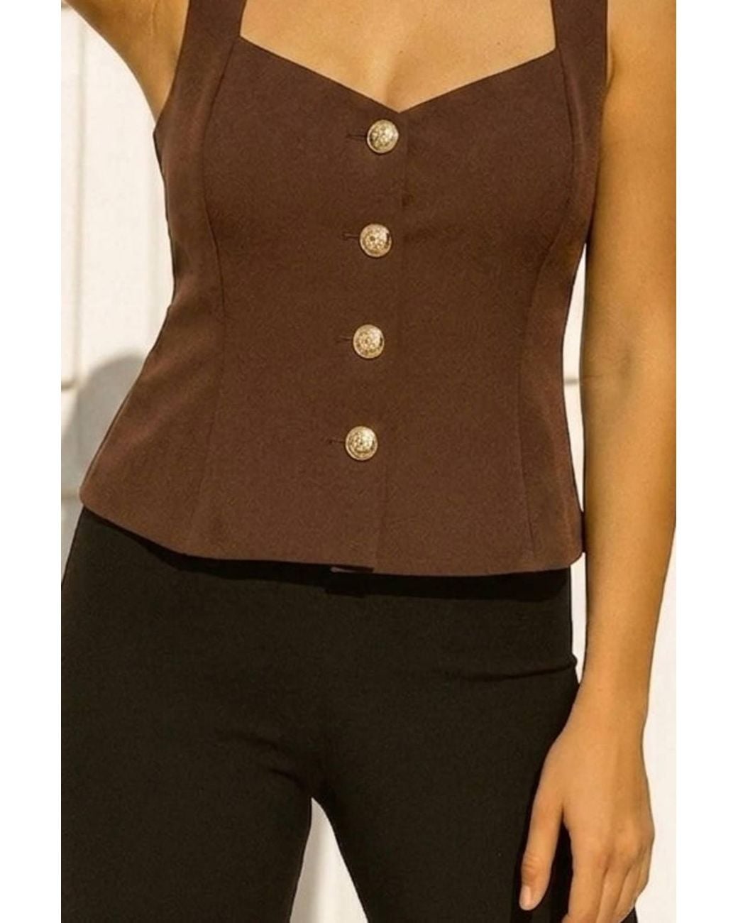 Stylewise Black Button Down